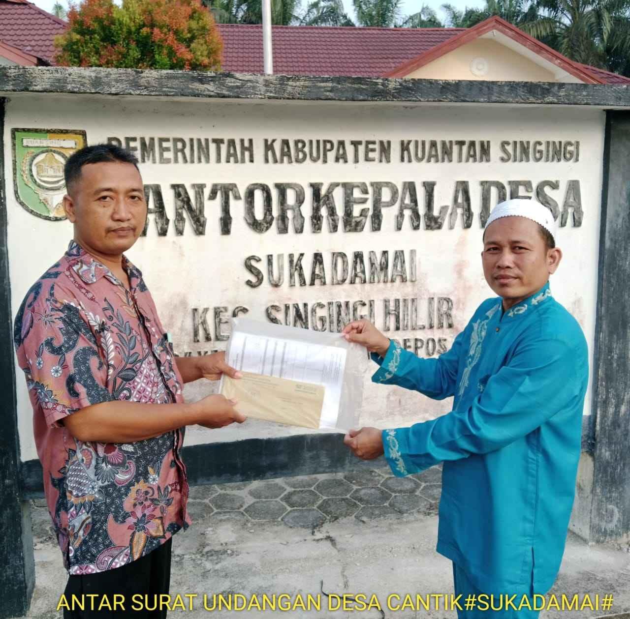 BPS Kabupaten Kuantan Singingi Lanjutkan Pembinaan Desa Cantik di 2024