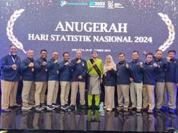 Kepala BPS Kuantan Singingi Hadiri Acara Anugerah Hari Statistik Nasional 2024 di Jakarta