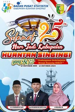 Kuantan Singingi Regency 25th Anniversary Ceremony