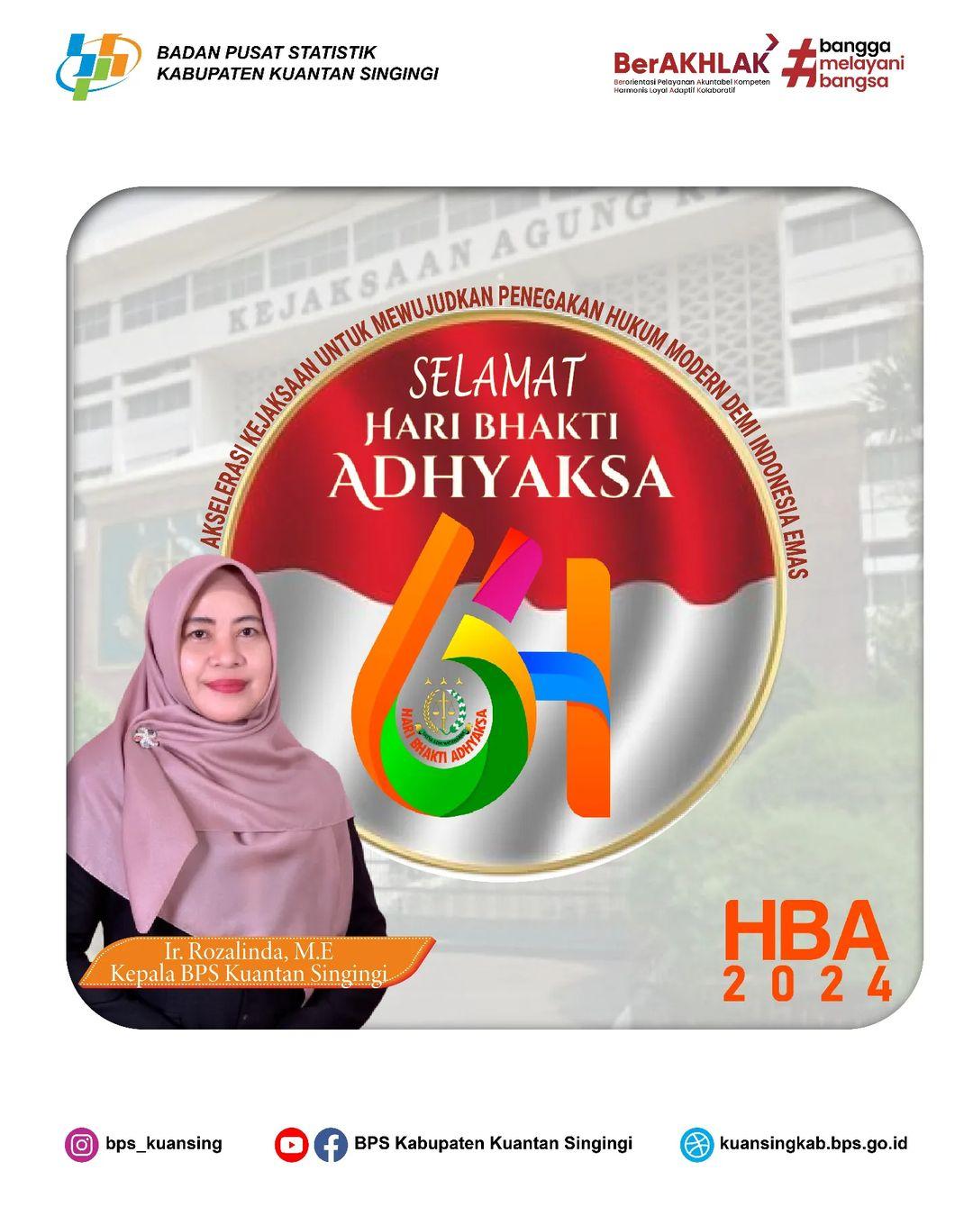 Selamat Hari Bhakti Adhyaksa 64